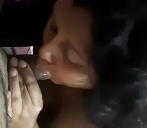 Homely Wife Sucking Dick of Her Secret Lover MMS