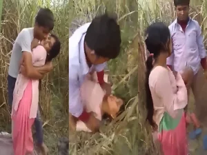 Dehati Bhabhi Sharing Sex in the Outdoors MMS Video