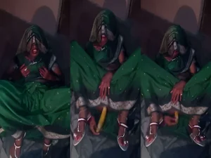 Shy Village Wife Dildoing in Front of Cam