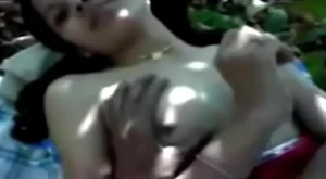 Desi Mallu Girl Enjoying Outdoor Sex With Her Best Friends in the Forest