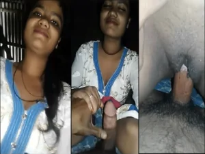 Desi Village Girl Rides Boyfriend Dick MMS Sex Video Scandal