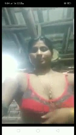 Big Boob Village Wife Exposing Herself on Selfie Cam