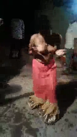Desi Girl Topless Dance Show