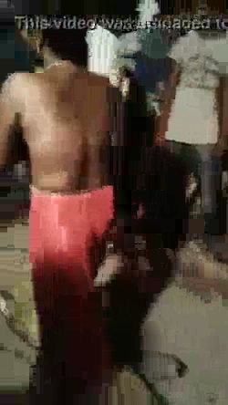 Desi Girl Topless Dance Show