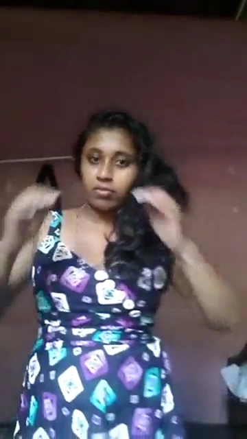 Busty South Indian Girl Striptease Video