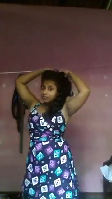 Busty South Indian Girl Striptease Video