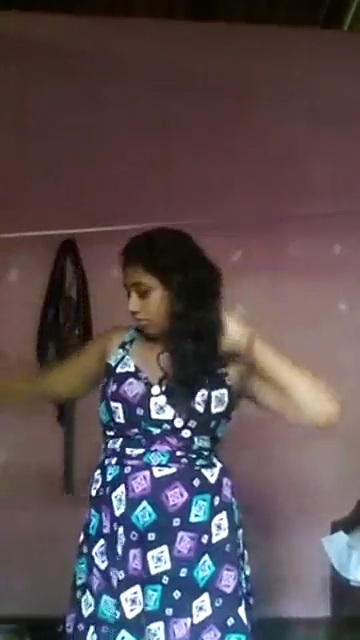 Busty South Indian Girl Striptease Video