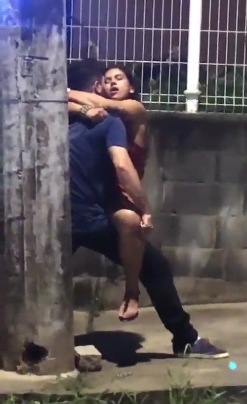 Outdoor Quickie Sex Act Has Been Caught on Cam