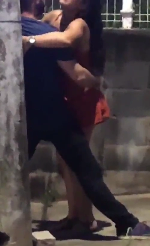 Outdoor Quickie Sex Act Has Been Caught on Cam