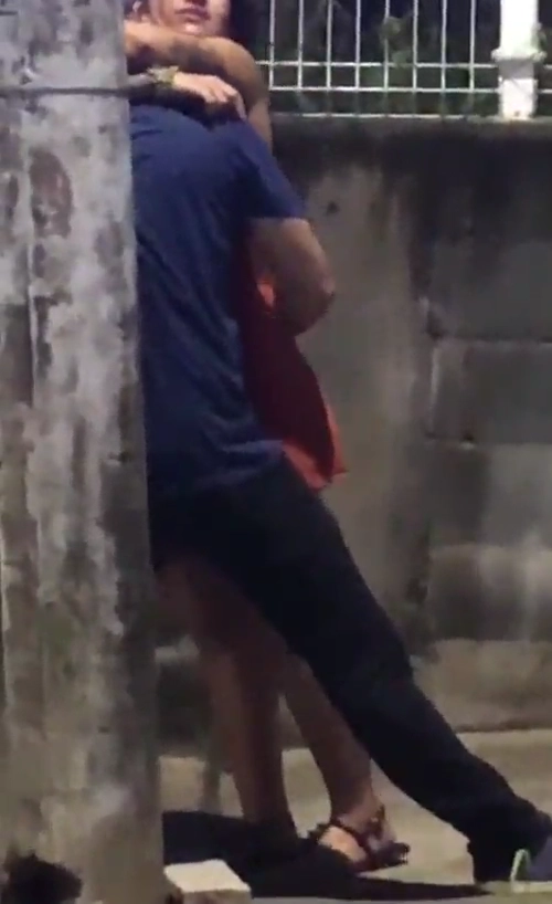 Outdoor Quickie Sex Act Has Been Caught on Cam