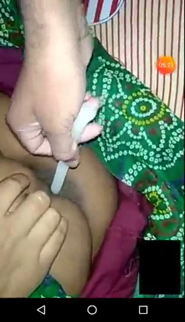 Desi Bhabhi Anal Poking With a Candle