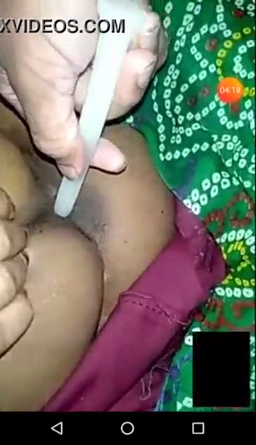 Desi Bhabhi Anal Poking With a Candle