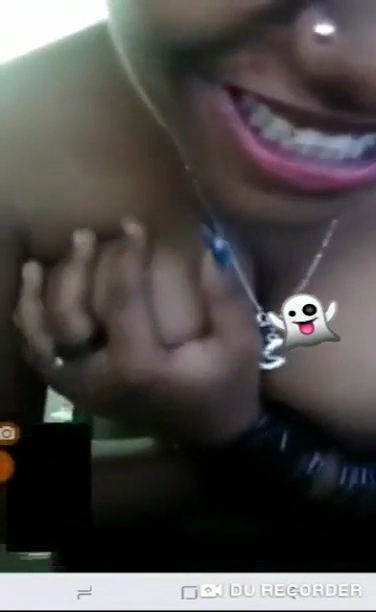 Busty Sexy Tamil Girl Goes Topless in a Live Video Call