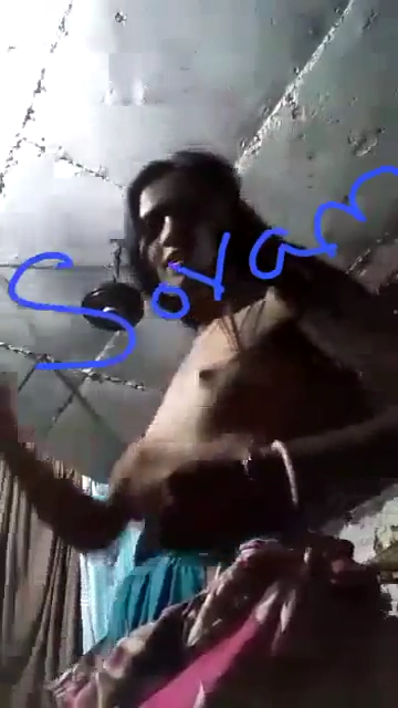 Tiny Tits Desi Wife Striptease MMS Selfie Video