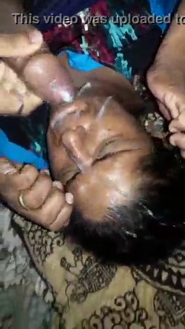 Indian Aunty Cum Facial Sex Video