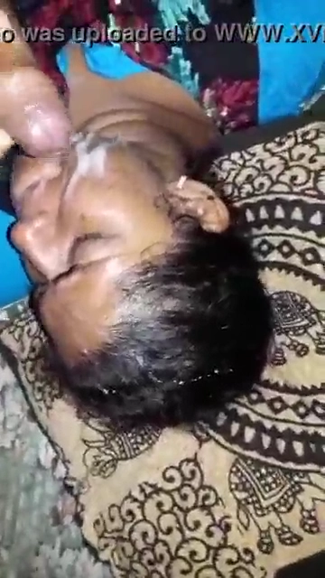 Indian Aunty Cum Facial Sex Video