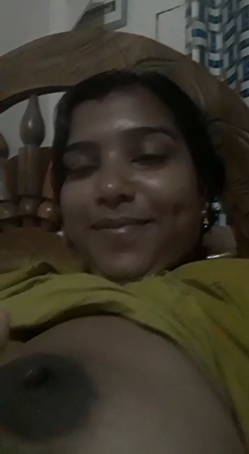 Dehati Milking Boobs Show Selfie MMS Video