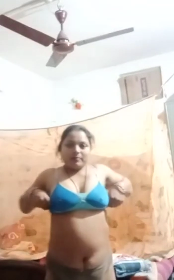 Desi Horny Bhabhi Striptease Show Video